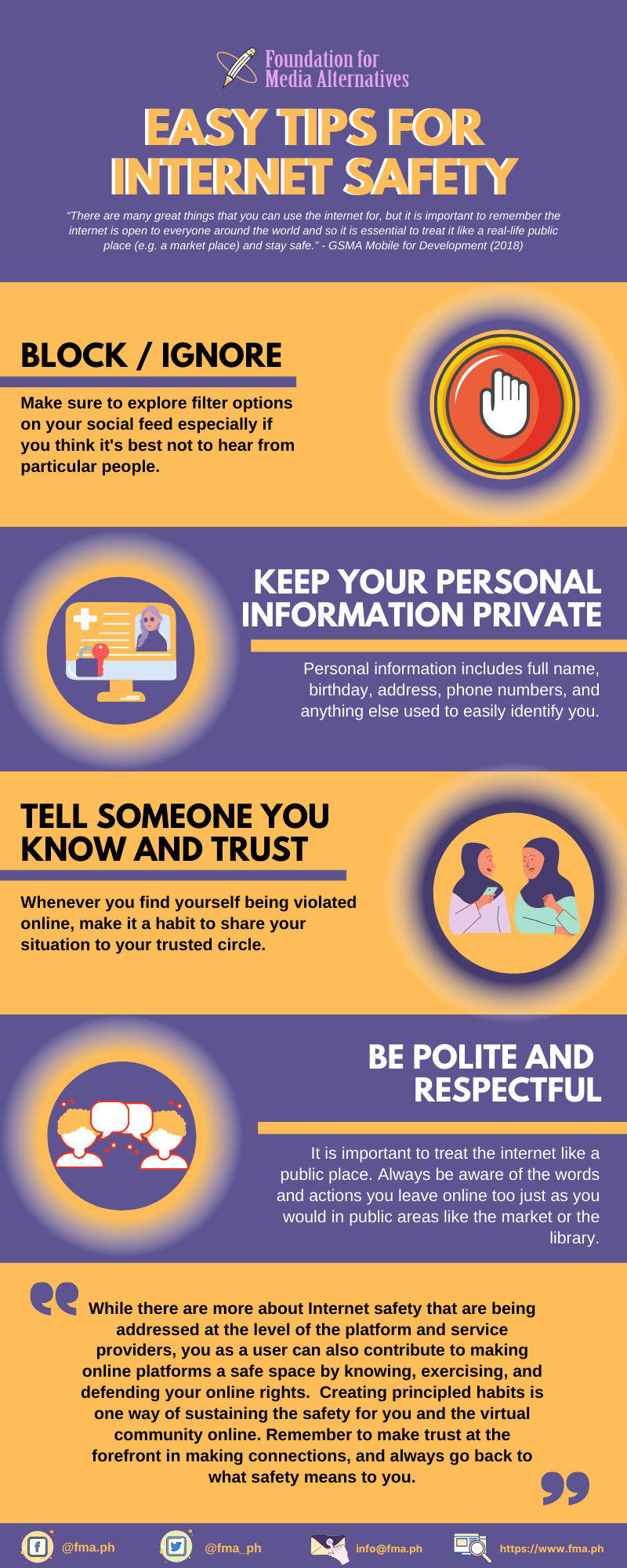 Easy Tips for Internet Safety